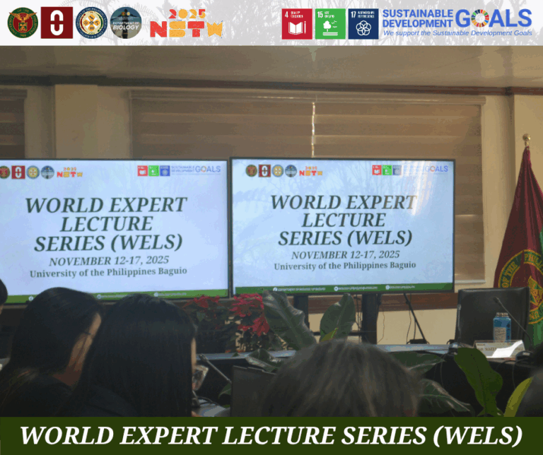 The 5-day World Lecture Series during November 13-17 organized by the Department of Biology, College of Science, UP Baguio, concludes