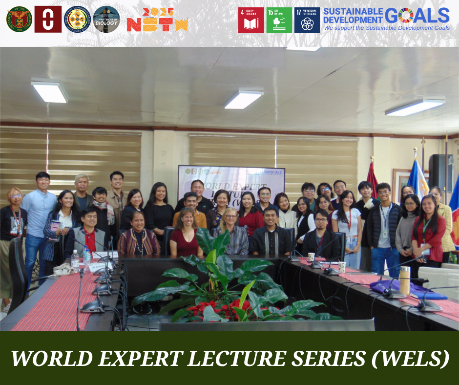 The World Expert Lecture Series (WELS) with Dr. Raelene Crandall and Dr. Fill officially commences