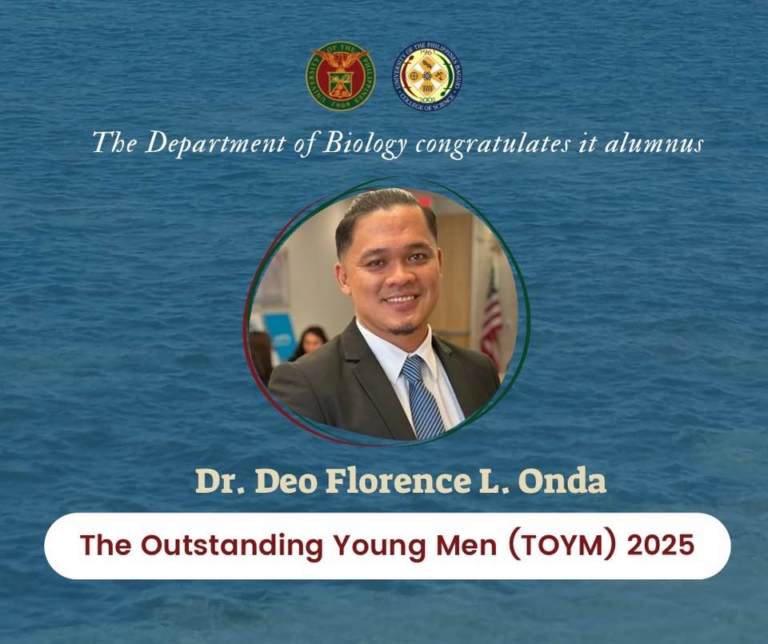 Department of Biology alumnus named as a “The Outstanding Young Men (TOYM)” 2025 Honoree