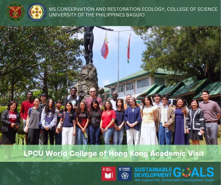 Li Po Chun United World College of Hong Kong students visit the Department of Biology