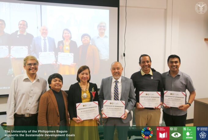 The University of the Philippines Baguio  holds a discussion entitled “Conversations on Wildlife and Conservation”