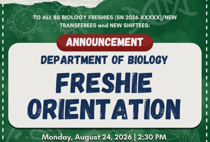 Freshie Orientation